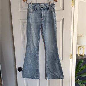 Abercrombie & Fitch Light Blue Flare Jeans